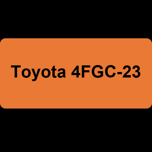 Toyota 4FGC-23